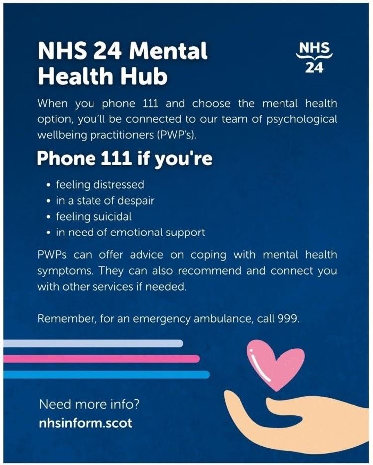 NHS24 Mental Health Hub